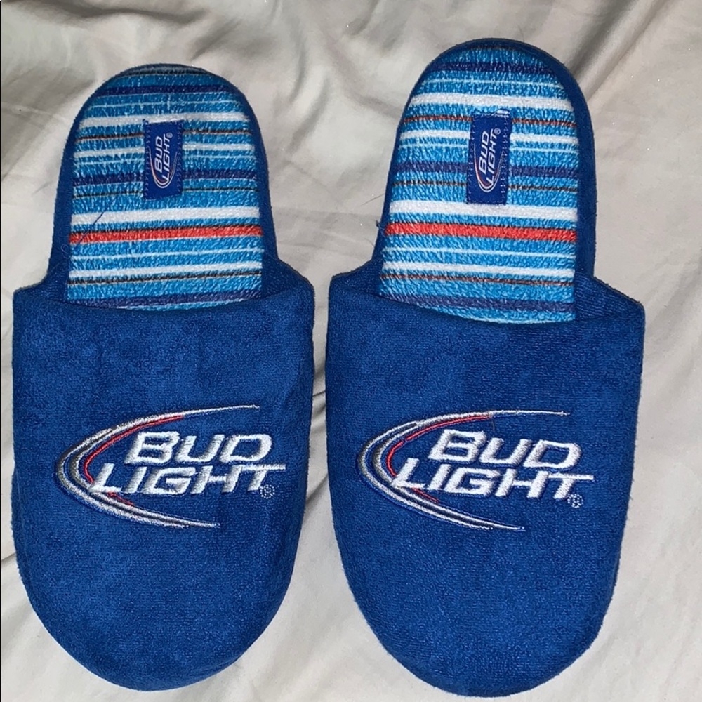 Bud Light slippers